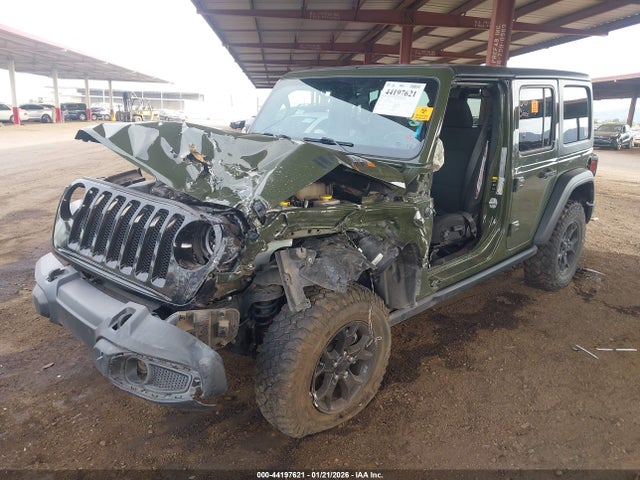 1C4HJXDG2MW855785 Jeep Wrangler Unlimited Willys 4x4