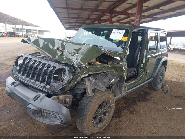 1C4HJXDG2MW855785 Jeep Wrangler Unlimited Willys 4x4