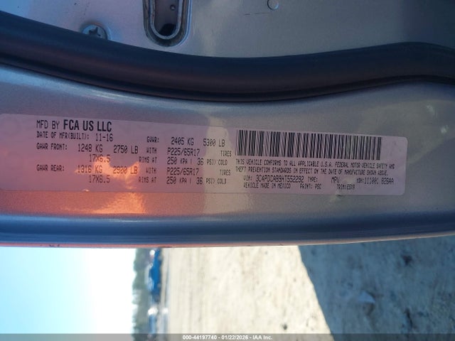 Продаж на аукціоні авто 2017 Dodge Journey Se, vin: 3C4PDCAB9HT552292, номер лоту: 44197740