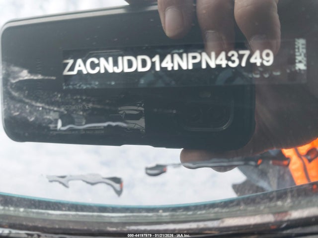 ZACNJDD14NPN43749 Jeep Renegade Limited 4x4