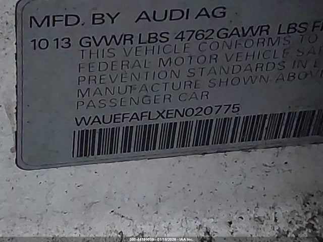 2014 AUDI A4 WAUEFAFLXEN020775 Photo 8