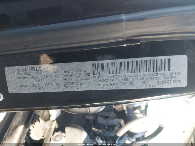 2020 JEEP WRANGLER 1C4GJXAGXLW162624 Photo 8