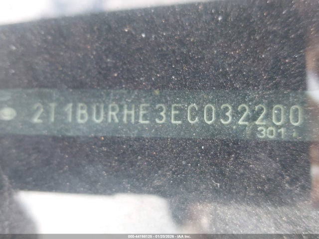 2T1BURHE3EC032200 Toyota COROLLA LE
