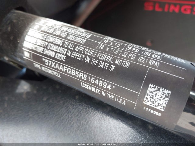 57XAAFGB5R8164894 Polaris Slingshot