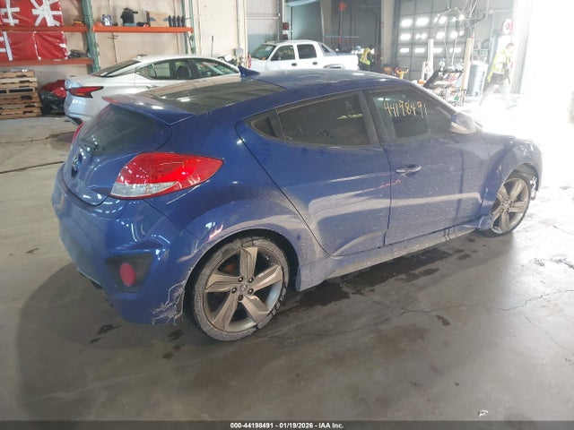 Hyundai Veloster Turbo W/black 2014 KMHTC6AEXEU183517 Image 4