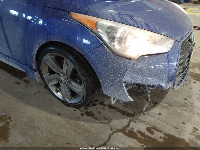 Hyundai Veloster Turbo W/black 2014 KMHTC6AEXEU183517 Image 6