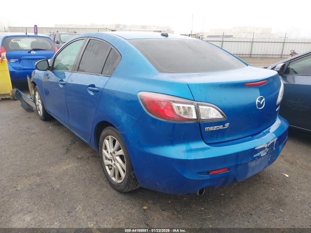 2012 Mazda Mazda3 I Grand Touring მანქანა იყიდება აუქციონზე, vin: JM1BL1W82C1599484, აუქციონის ნომერი: 44198581