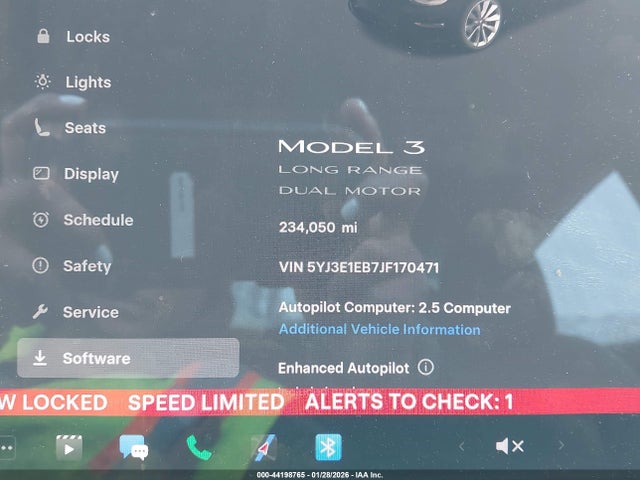 Продаж на аукціоні авто 2018 Tesla Model 3 Long Range/performance, vin: 5YJ3E1EB7JF170471, номер лоту: 44198765