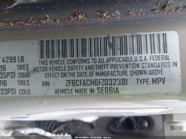 2015 FIAT 500L ZFBCFACH6FZ032381 Photo 8