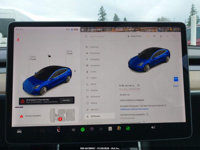 2020 TESLA MODEL 3 5YJ3E1ECXLF586820 Photo 6