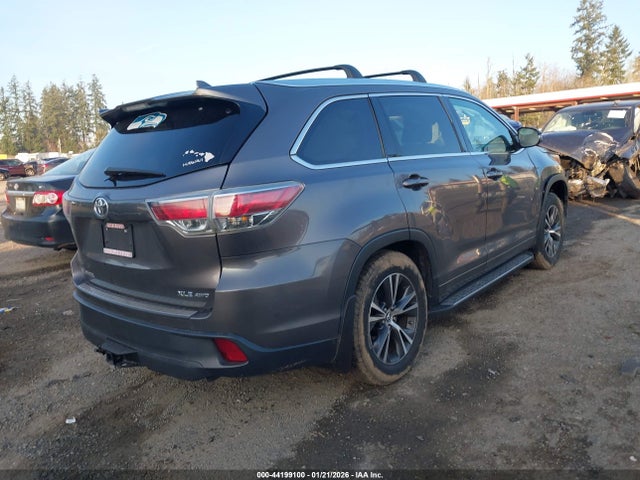 Toyota Highlander Xle V6 2016 5TDJKRFH7GS270611 Image 4