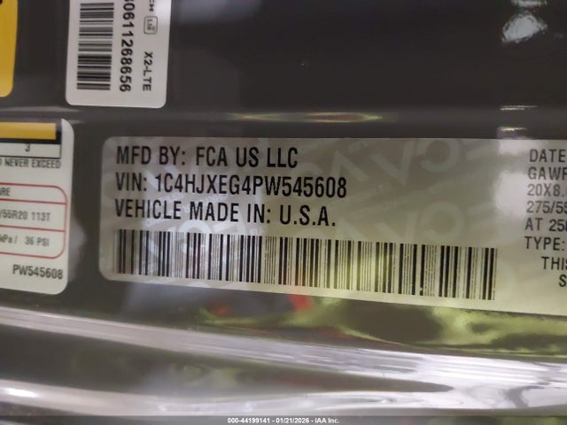 2023 JEEP WRANGLER 1C4HJXEG4PW545608 Photo 8