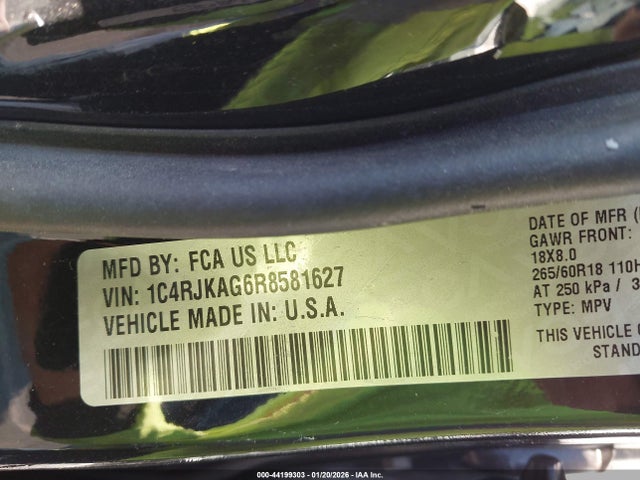 2024 JEEP GRAND CHEROKEE L 1C4RJKAG6R8581627 Photo 8