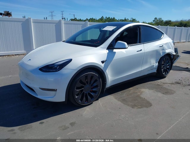 2022 TESLA MODEL Y 7SAYGDEF4NF337754 Photo 1