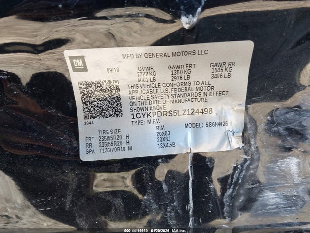 2020 CADILLAC XT6 1GYKPDRS5LZ124498 Photo 8