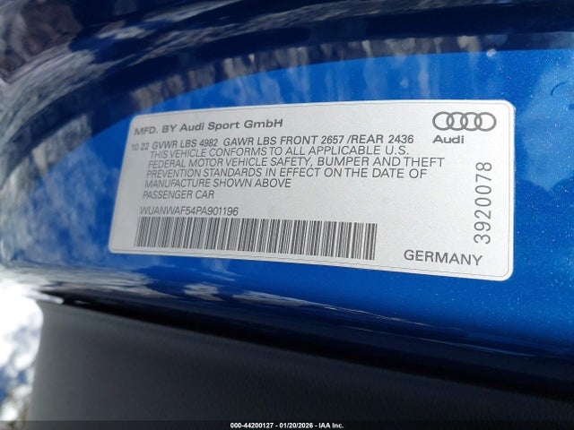 2023 AUDI RS 5 WUANWAF54PA901196 Photo 8