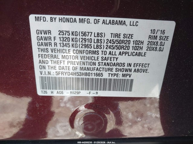 2017 ACURA MDX 5FRYD4H53HB011665 Photo 8