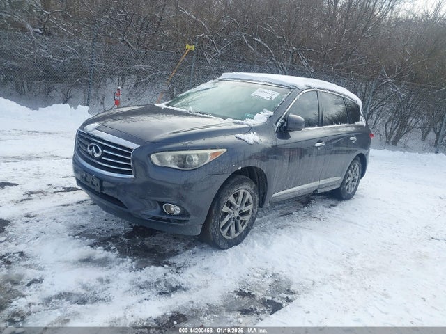 44200458 :رقم المزاد ، 5N1AL0MM3DC332572 vin ، 2013 Infiniti Jx35 مزاد بيع
