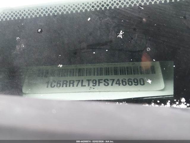 Продажа на аукционе авто 2015 Ram 1500 Big Horn, vin: 1C6RR7LT9FS746690, номер лота: 44200574
