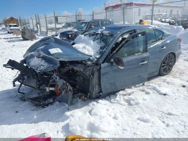 44200741 :رقم المزاد ، JN1FV7DP3MM850766 vin ، 2021 Infiniti Q50 Red Sport 400 مزاد بيع