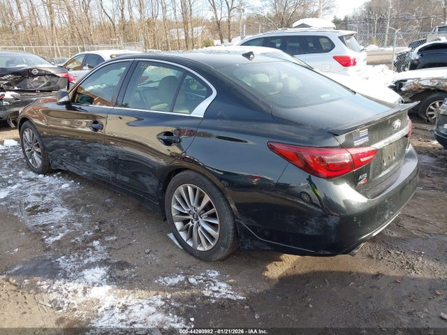 Продажа на аукционе авто 2018 Infiniti Q50 3.0t Luxe, vin: JN1EV7AR3JM430566, номер лота: 44200982