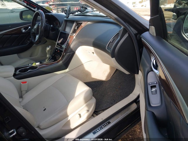 Продажа на аукционе авто 2018 Infiniti Q50 3.0t Luxe, vin: JN1EV7AR3JM430566, номер лота: 44200982