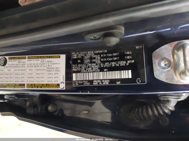2022 TOYOTA 4RUNNER JTEMU5JR4N5992438 Photo 8
