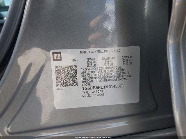 2021 CADILLAC CT4 1G6DB5RL1M0145871 Photo 8