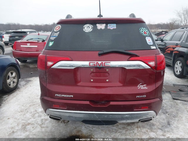 44201120 :رقم المزاد ، 1GKKNXLS0HZ157815 vin ، 2017 Gmc Acadia Denali مزاد بيع