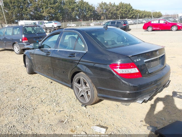 2009 MERCEDES-BENZ C 63 AMG WDDGF77X39F325492 Photo 2
