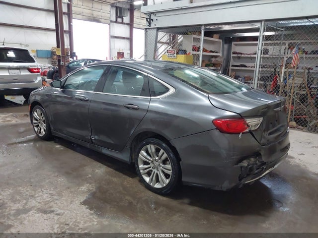 2015 Chrysler 200 Limited მანქანა იყიდება აუქციონზე, vin: 1C3CCCAB9FN677926, აუქციონის ნომერი: 44201205