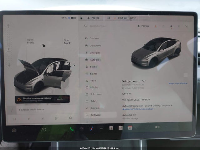 2026 TESLA MODEL Y 7SAYGDEE3TF450423 Photo 6