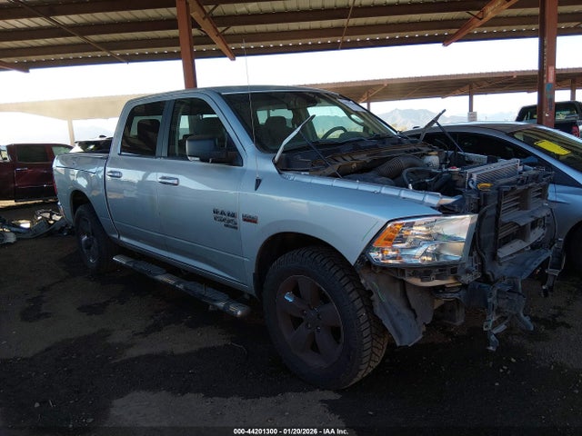 Продажа на аукционе авто 2019 Ram 1500 Classic Big Horn  4x4 5'7 Box, vin: 1C6RR7LTXKS526789, номер лота: 44201300