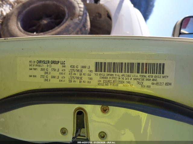 Aukcja sprzedaży 2014 Ram 2500 Tradesman, vin: 3C6UR5CL9EG125924, numer aukcji: 44201316