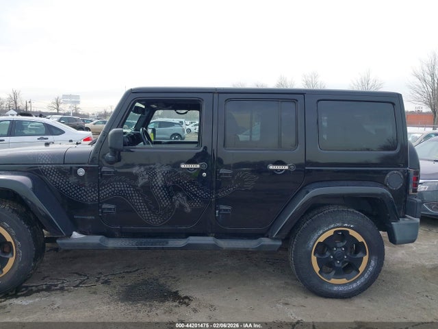 2014 Jeep Wrangler Unlimited Dragon Edition მანქანა იყიდება აუქციონზე, vin: 1C4HJWEG7EL165154, აუქციონის ნომერი: 44201475