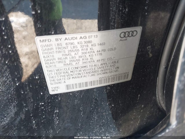 2014 AUDI Q7 WA1LGAFE8ED003854 Photo 8