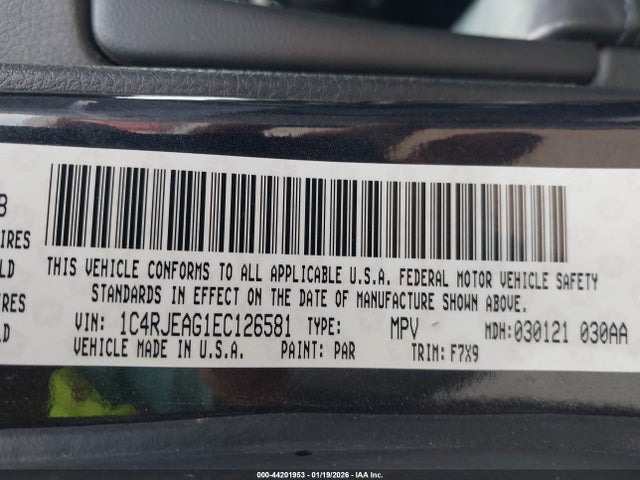 Продажа на аукционе авто 2014 Jeep Grand Cherokee Laredo, vin: 1C4RJEAG1EC126581, номер лота: 44201953