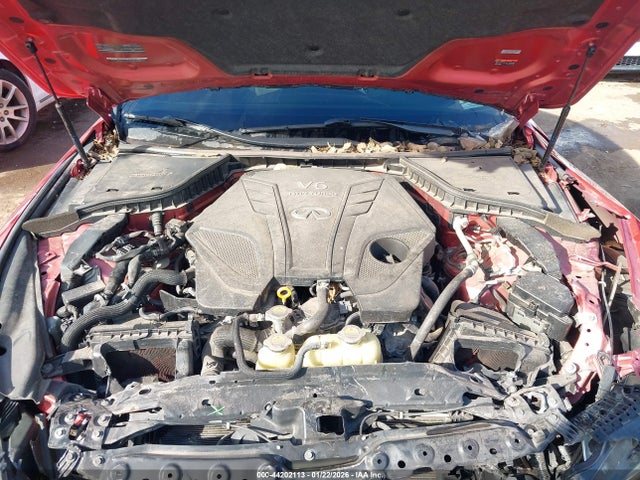 44202113 :رقم المزاد ، JN1FV7LL7MM560352 vin ، 2021 Infiniti Q60 Red Sport 400 Awd مزاد بيع