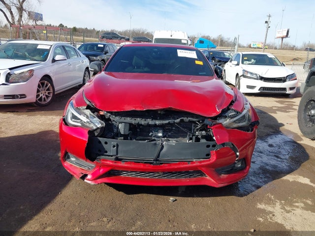 44202113 :رقم المزاد ، JN1FV7LL7MM560352 vin ، 2021 Infiniti Q60 Red Sport 400 Awd مزاد بيع