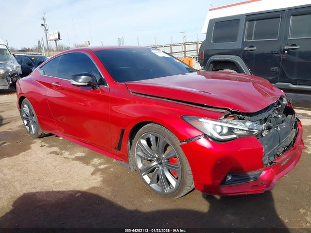 44202113 :رقم المزاد ، JN1FV7LL7MM560352 vin ، 2021 Infiniti Q60 Red Sport 400 Awd مزاد بيع