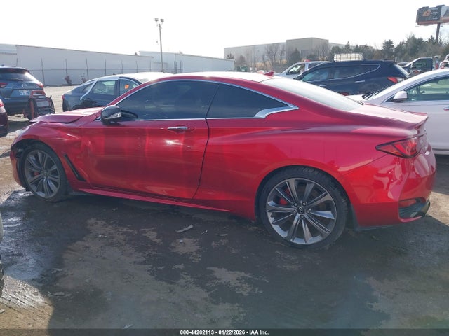 44202113 :رقم المزاد ، JN1FV7LL7MM560352 vin ، 2021 Infiniti Q60 Red Sport 400 Awd مزاد بيع