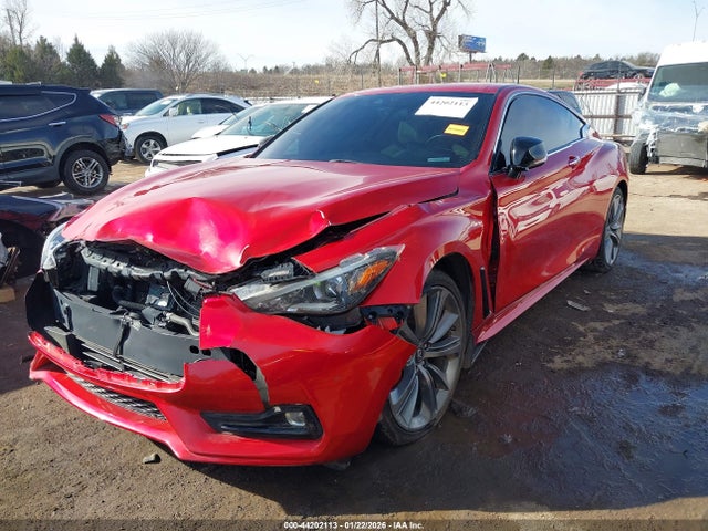 44202113 :رقم المزاد ، JN1FV7LL7MM560352 vin ، 2021 Infiniti Q60 Red Sport 400 Awd مزاد بيع