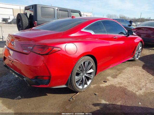 44202113 :رقم المزاد ، JN1FV7LL7MM560352 vin ، 2021 Infiniti Q60 Red Sport 400 Awd مزاد بيع
