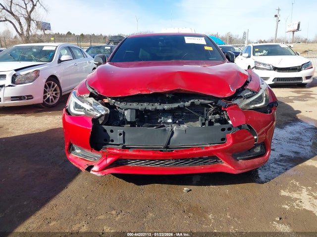 44202113 :رقم المزاد ، JN1FV7LL7MM560352 vin ، 2021 Infiniti Q60 Red Sport 400 Awd مزاد بيع