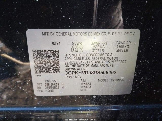 2024 HONDA PROLOGUE 3GPKHVRJ8RS506402 Photo 8