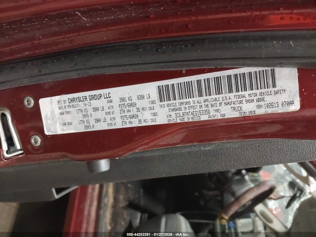 3C6JR7AT4EG153356 RAM 1500 Express
