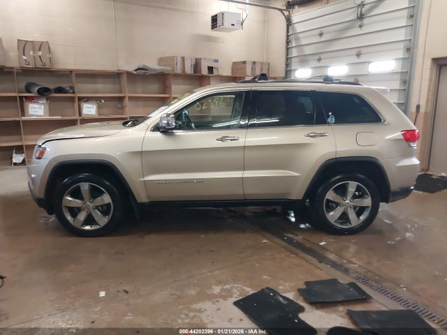Aukcja sprzedaży 2014 Jeep Grand Cherokee Limited, vin: 1C4RJFBG5EC289450, numer aukcji: 44202396