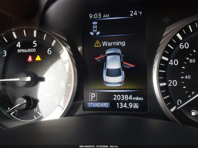 2024 Infiniti Q50 Luxe Awd მანქანა იყიდება აუქციონზე, vin: JN1EV7BR8RM631096, აუქციონის ნომერი: 44202419