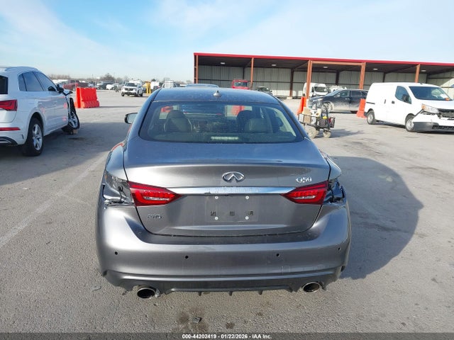 2024 Infiniti Q50 Luxe Awd მანქანა იყიდება აუქციონზე, vin: JN1EV7BR8RM631096, აუქციონის ნომერი: 44202419