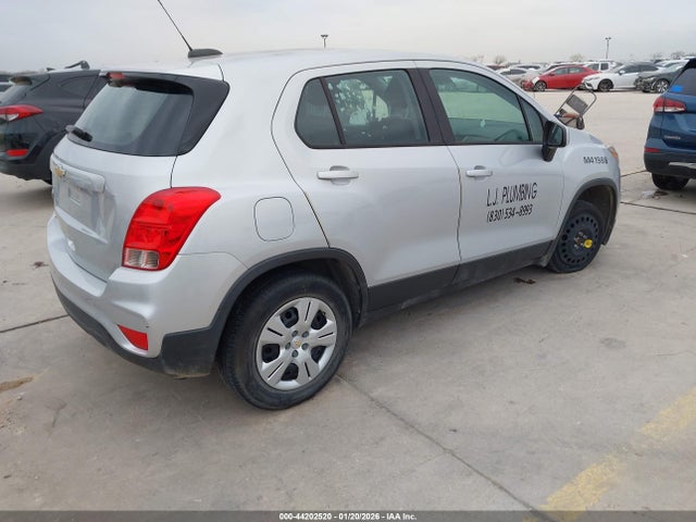 44202520 :رقم المزاد ، 3GNCJKSBXJL211013 vin ، 2018 Chevrolet Trax Ls مزاد بيع